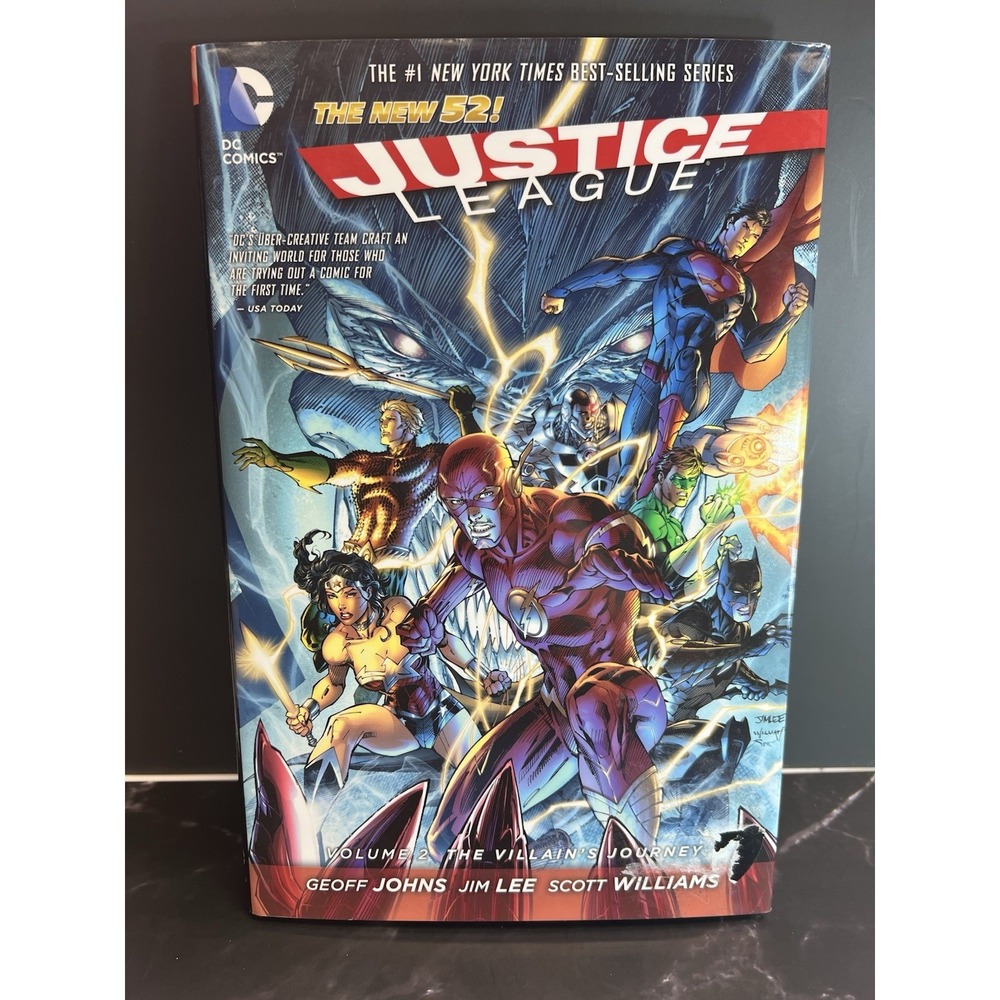 Justice League Volume 2: The Villain's Journey HC (The New 52) by Johns, Geoff